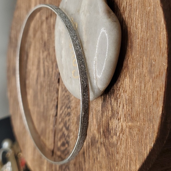 B2936 glitter silver tone sparkle bracelet‎ - Picture 1 of 2